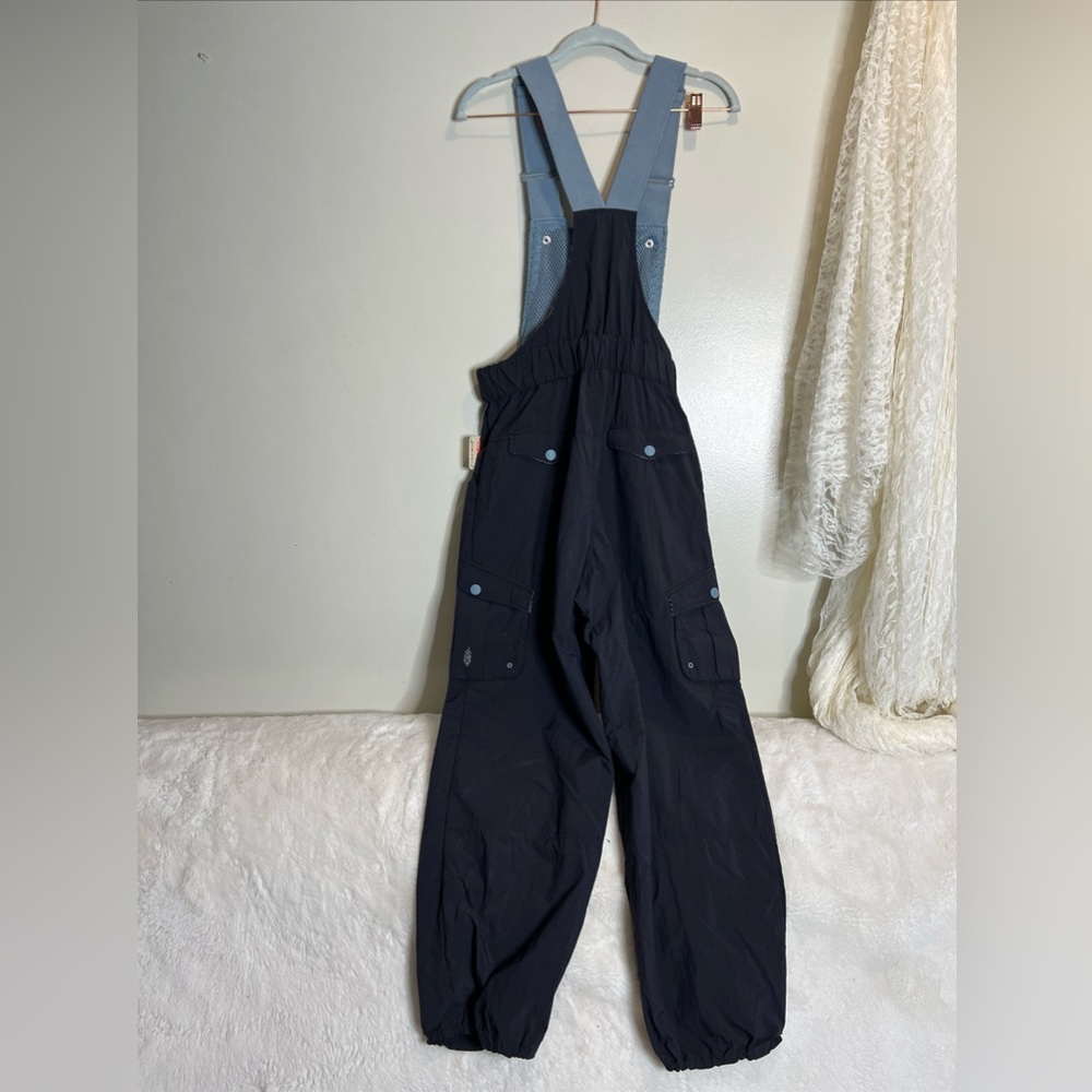 Free People Morning Meadow Nylon Waterproof Rain Jumpsuit One Piece S - Picture 7 of 7